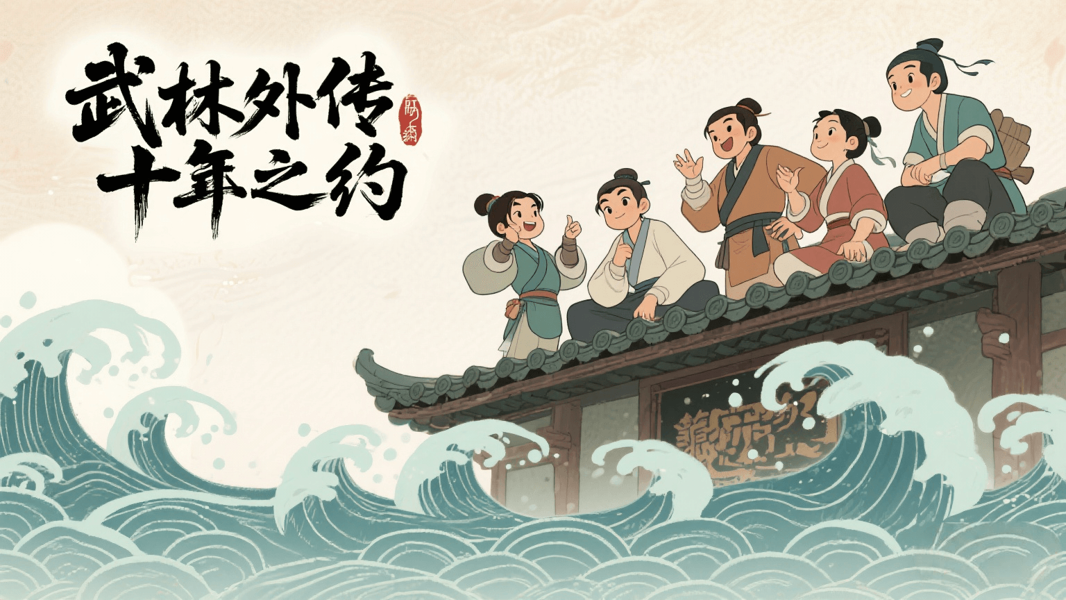 武林外传:十年之约：重温同福客栈故事，开启全新武侠之旅(图1)